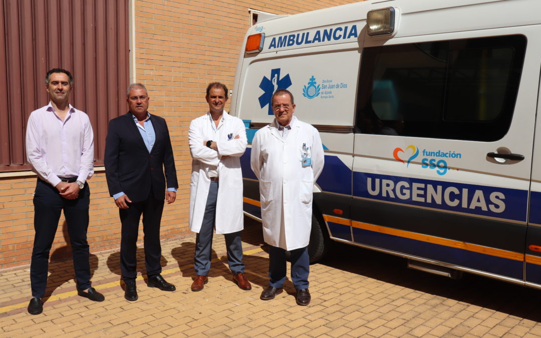 La Obra Social del Hospital San Juan de Dios del Aljarafe envía una ambulancia a la frontera con Ucrania