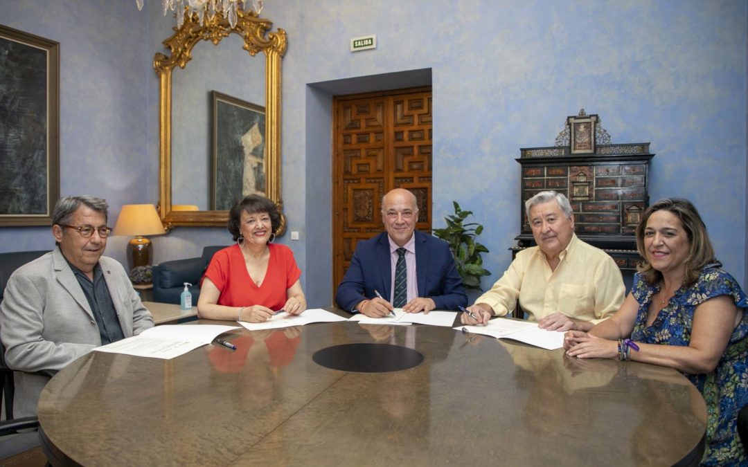 La Diputación Provincial de Córdoba apoya la labor de la Fundación Antonio Gala