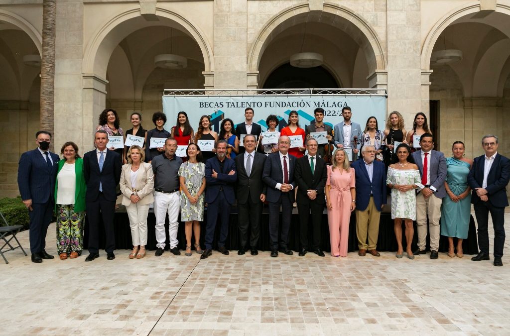 Fundación Málaga celebra la gala de entrega de Becas Talento 2022-2023