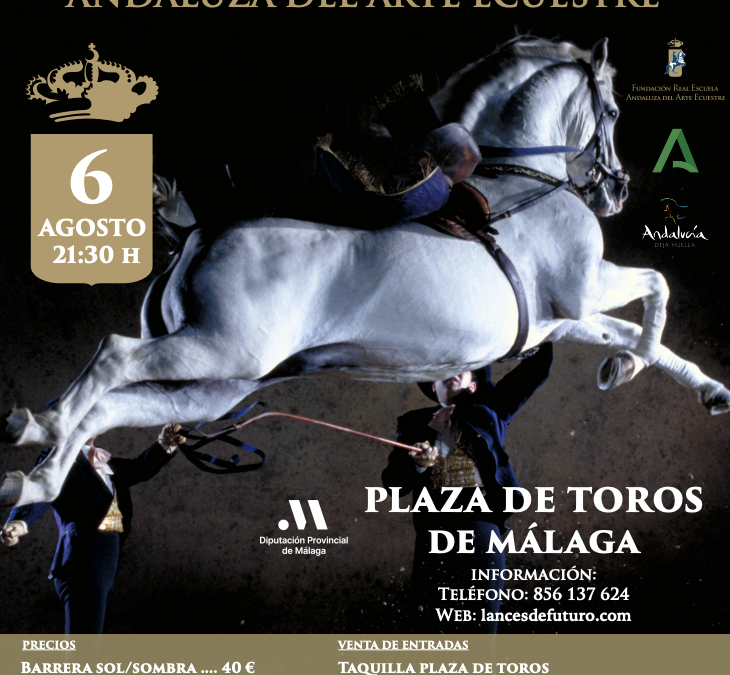 La Real Escuela lleva su espectáculo a la plaza de toros de Málaga