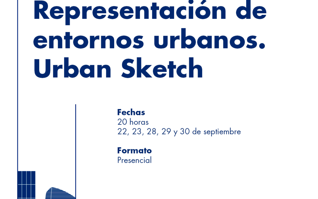 Curso presencial «Representación de entornos urbanos. Urban Sketch»