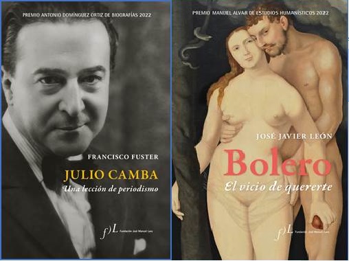 Fundación Cajasol y Fundación José Manuel Lara presentan las obras ganadoras de los Premios Antonio Domínguez Ortiz de Biografías y Manuel Alvar de Estudios Humanísticos 2022