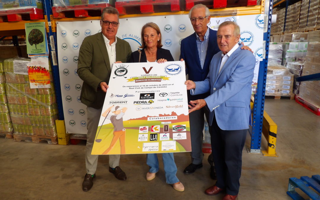 Presentado el V Torneo de Golf Solidario Banco de Alimentos