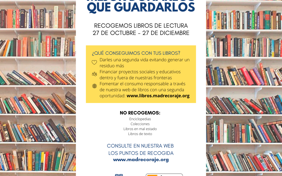 El Campus de Jerez acoge un Mercadillo Solidario de Libros con una segunda vida de Madre Coraje