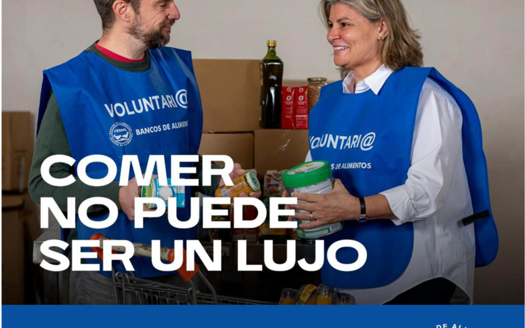 Banco de Alimentos necesita 120.000 personas voluntarias para la X edición de la Gran Recogida de Alimentos