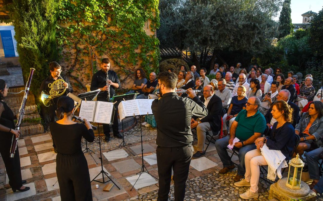 El concierto de otoño de la Fundación AguaGranada homenajeó a Lorca y a Falla de la mano del quinteto Glauka