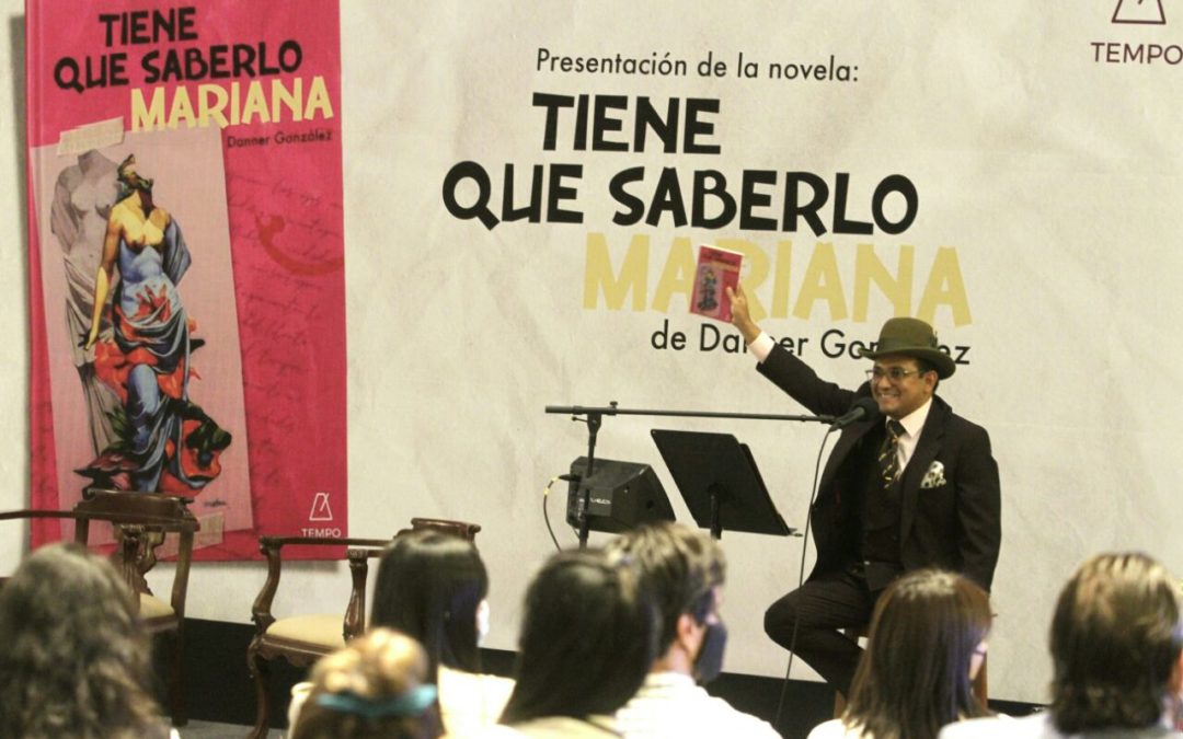 Danner González presenta su novela «Tiene que saberlo Mariana» en la Fundación Antonio Gala