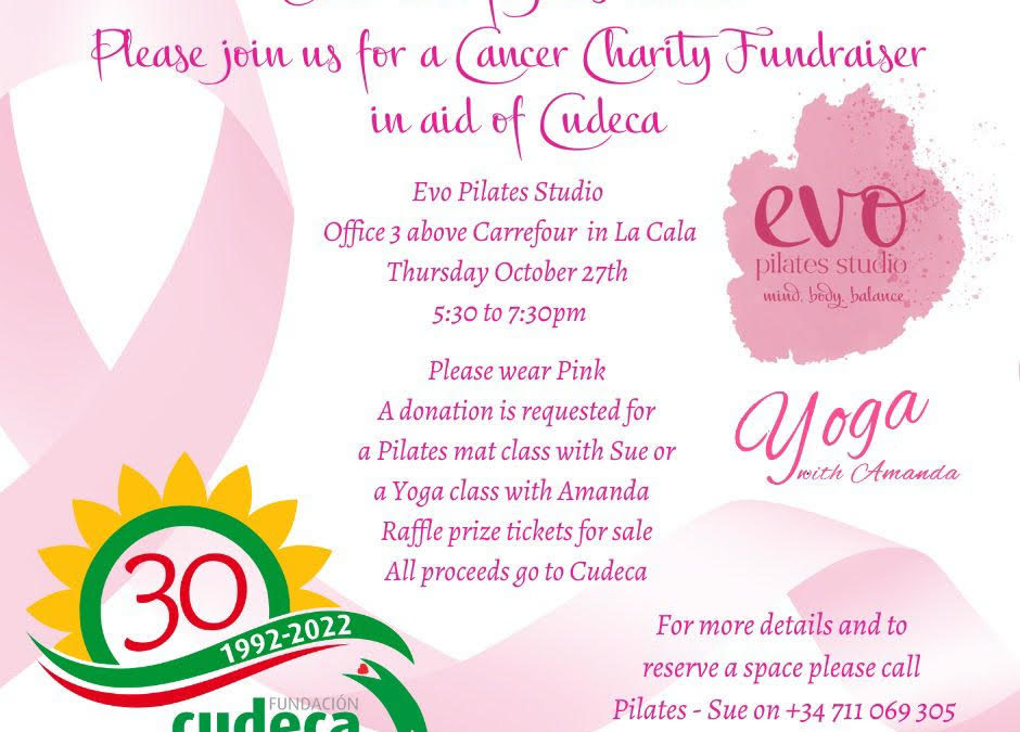 Evo Pilates en La Cala de Mijas celebra una tarde de Yoga y Pilates solidario por Cudeca