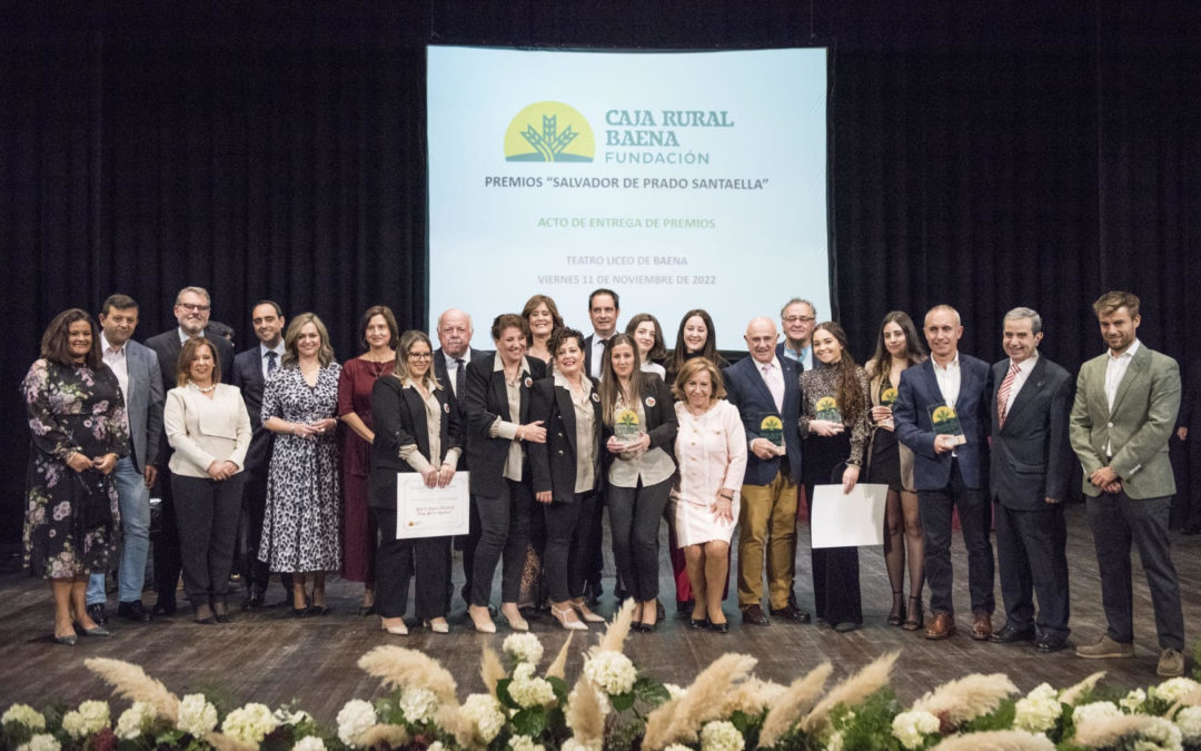 Celebrado el acto de entrega de los Premios «Salvador de Prado Santaella» de la Fundación Caja Rural de Baena