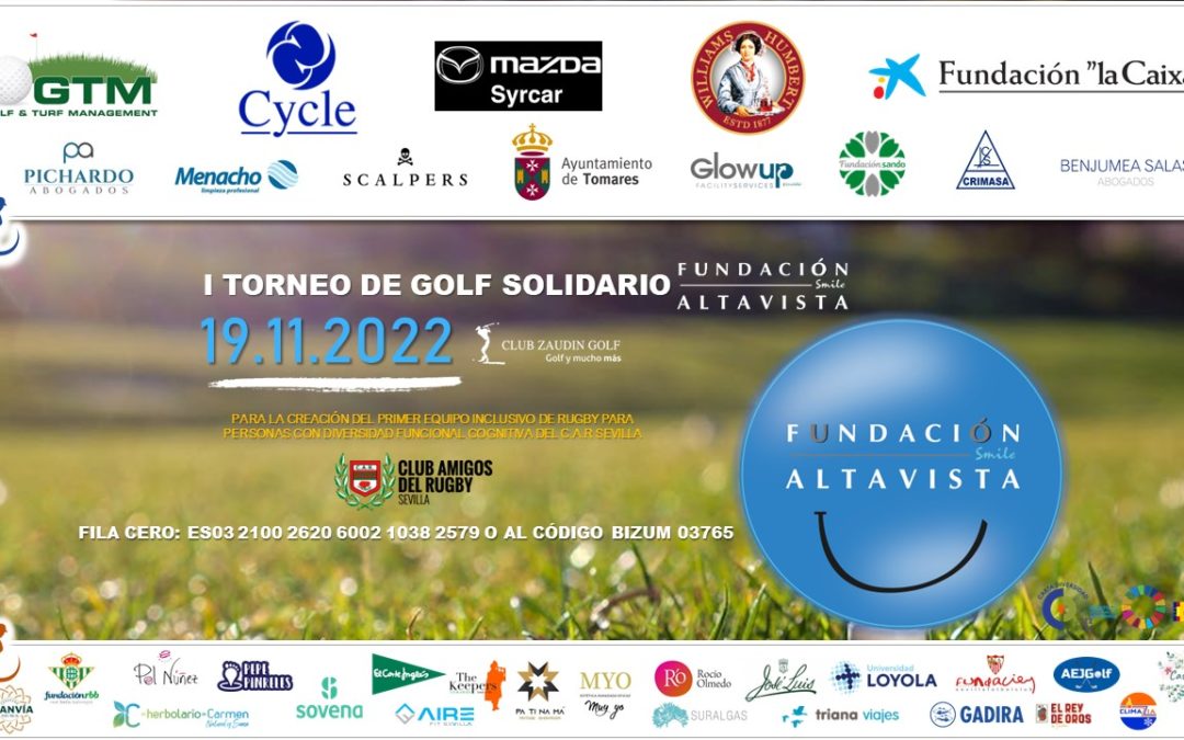 Fundación Altavista organiza el I Torneo de golf solidario