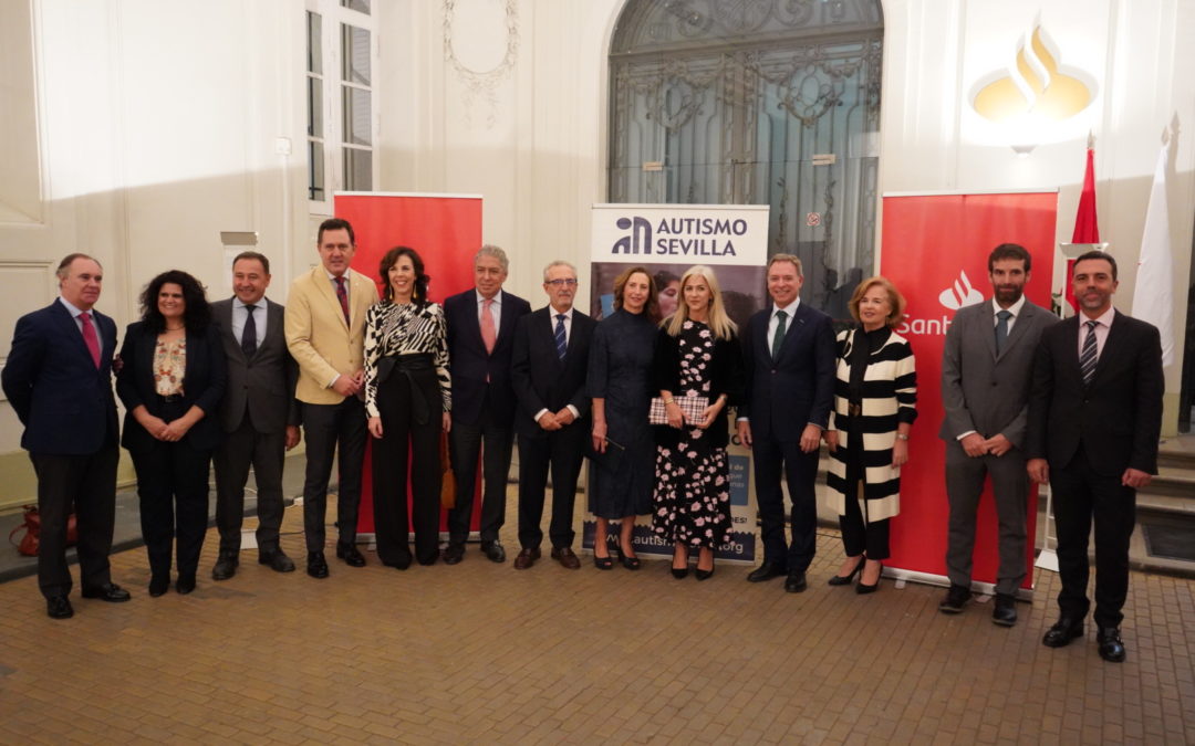 El Palacio de Yanduri, punto de encuentro de los empresarios con Autismo Sevilla