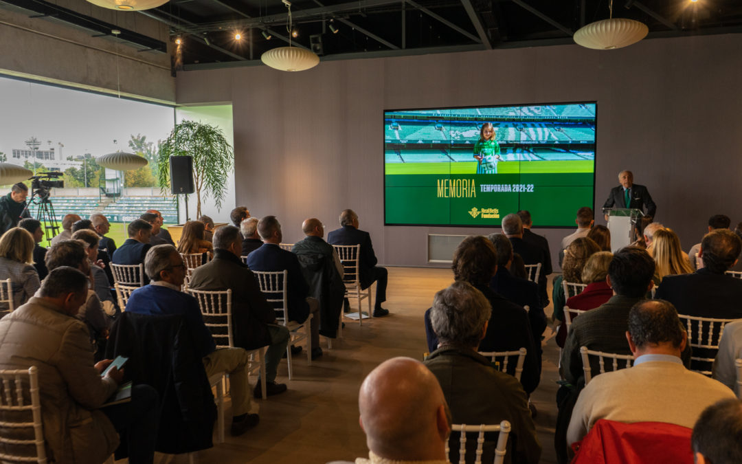 Real Betis Fundación presenta la memoria de actividades de su décima temporada