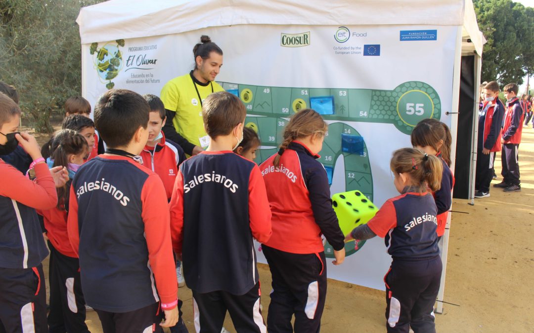 EIT Food y Acesur acercan la cultura aceitera a  673 centros educativos andaluces con el  programa El Olivar-Educando en la alimentación del futuro