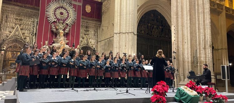 Emotivo concierto navideño de Andex en la Catedral de Sevilla