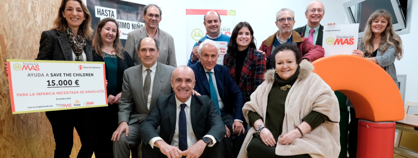 Ayuntamiento de Sevilla, Fundación MAS y Save the Children unidos para que ningún niño y niña se acueste con hambre