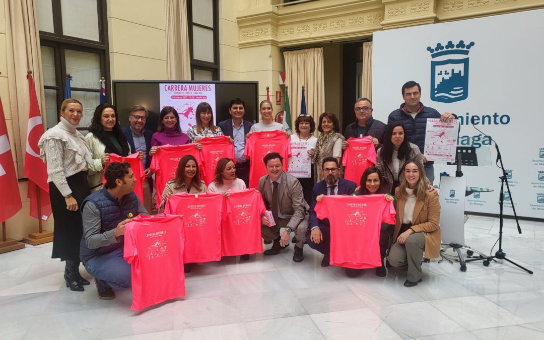 La IX Carrera de Mujeres Contra el Cáncer Ciudad de Málaga tendrá lugar el 5 de marzo