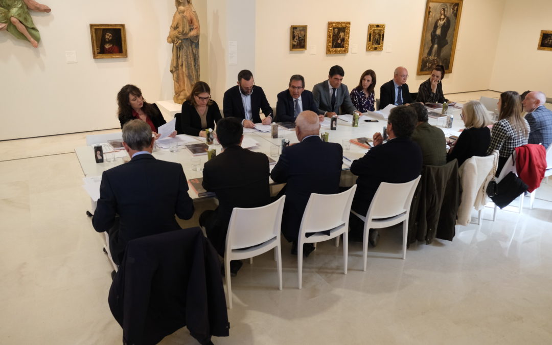 Primera reunión del año de la Junta Directiva en la sede la Fundación Antonio Gala