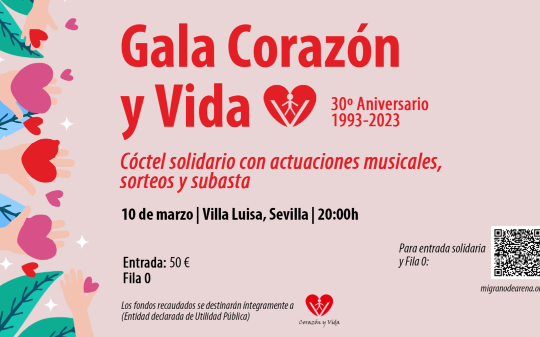 XV Gala benéfica Corazón y Vida en favor de las cardiopatías congénitas