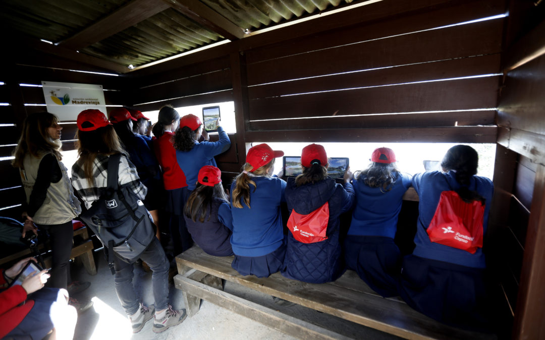 Fundación Cepsa clausura las Jornadas Humedales en la Estación Ambiental Madrevieja