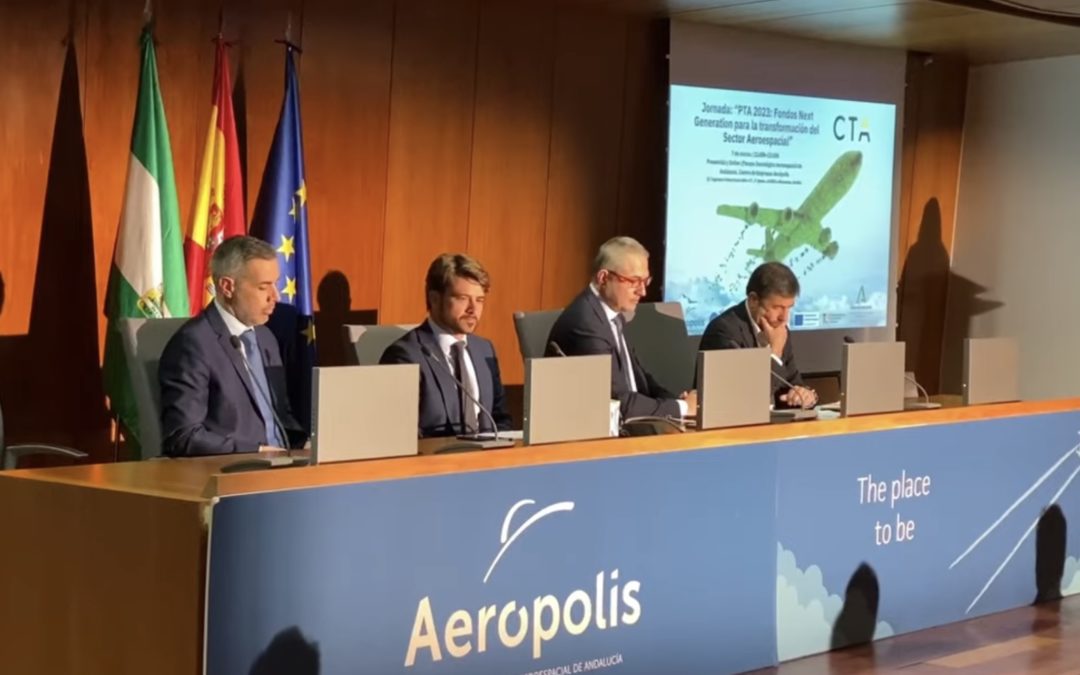 El CDTI presenta en Andalucía la convocatoria 2023 del Plan Tecnológico Aeronáutico, con más de 40M€ en subvenciones