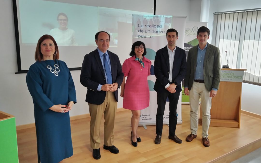 Sara Robledo, ganadora del III Premio de Innovación Portuaria «Algeciras Brainport»