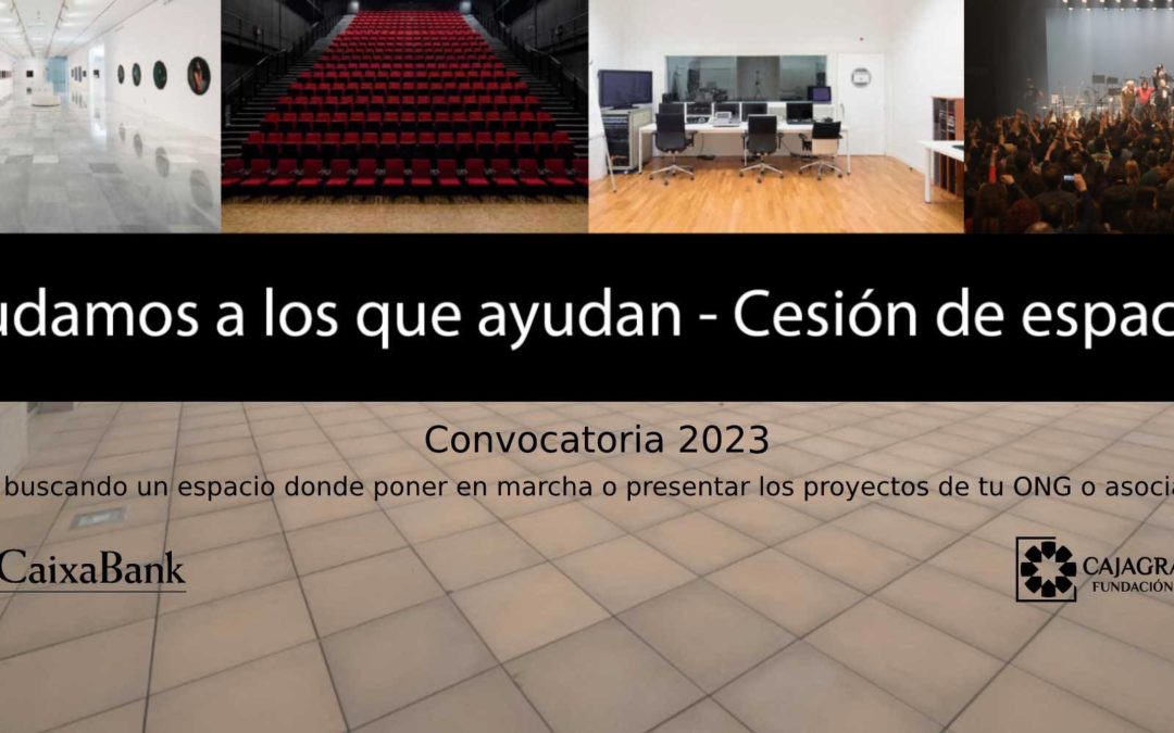 29 proyectos sociales se beneficiarán del programa ‘Ayudamos a los que ayudan – Cesión de espacios’ de CajaGranada Fundación y CaixaBank