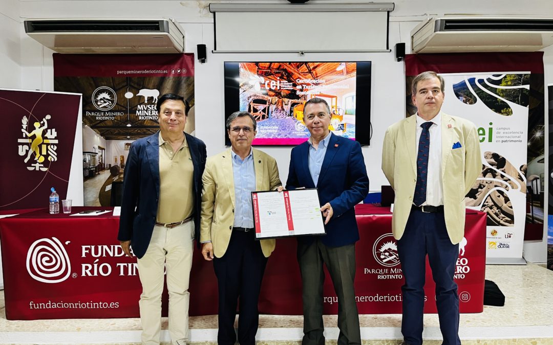 Fundación Río Tinto obtiene la Certificación en Gestión del Turismo Patrimonial Sostenible