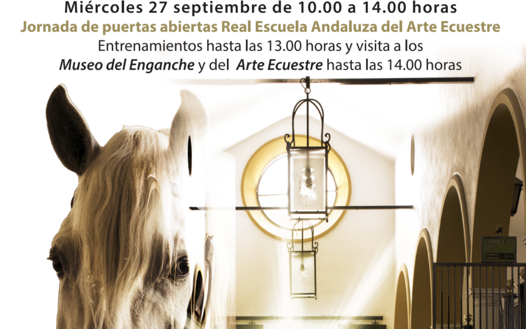 La Real Escuela celebra una jornada de puertas abiertas el próximo 27 de septiembre