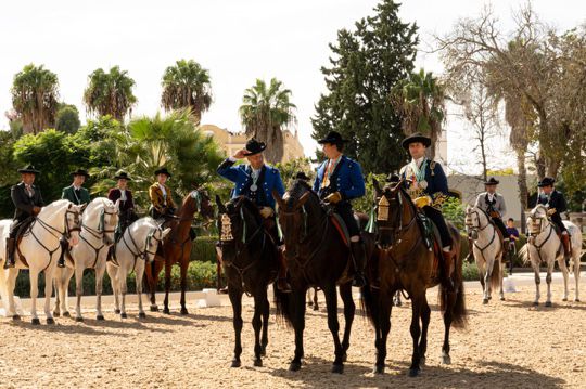 Francisco Amador se hace con el primer puesto en el Campeonato de Andalucía de Alta Escuela Española celebrada en la Real Escuela