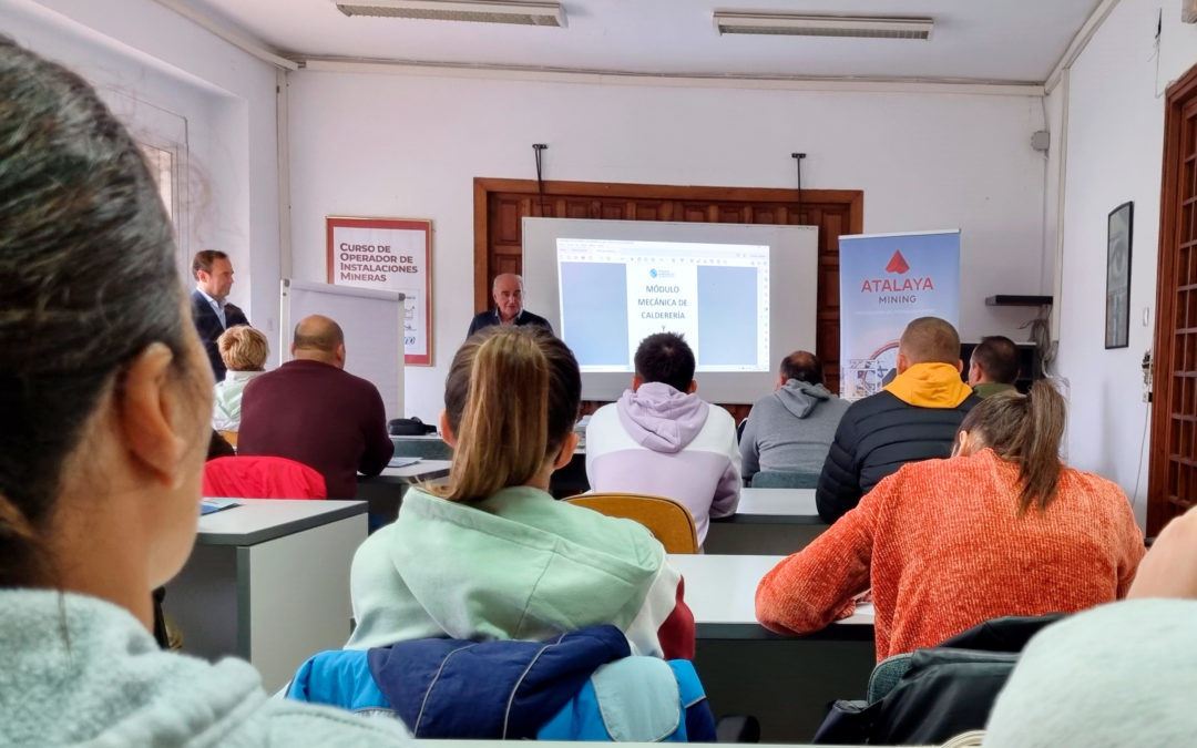 Abierto el plazo para la inscripción del IV Curso de Operador Minero de la Fundación Atalaya