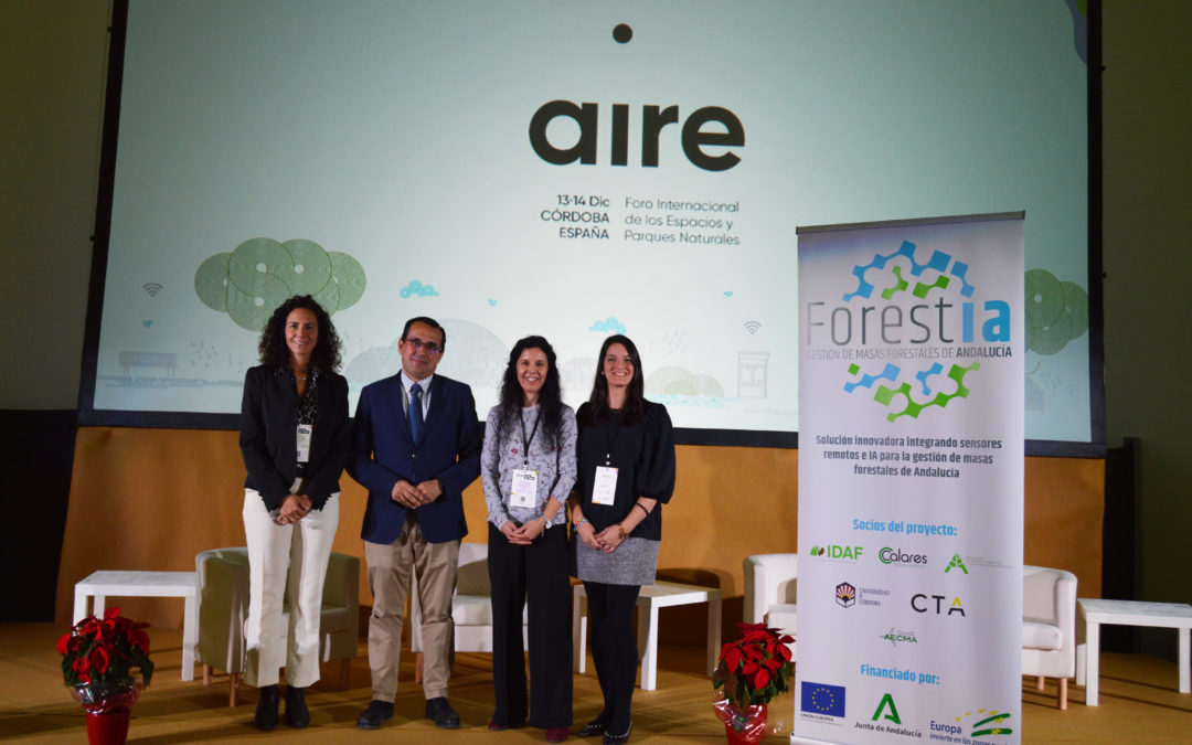 El proyecto FORESTIA participa en el Foro AIRE con una jornada sobre digitalización forestal