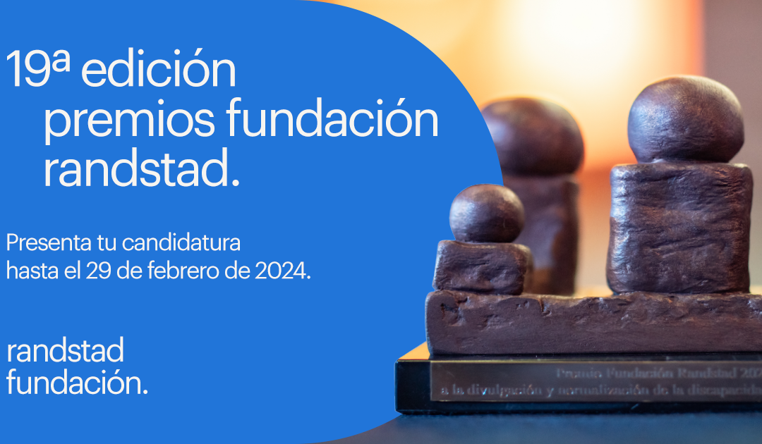 Abierta la convocatoria de la 19.º edición de los Premios Fundación Randstad