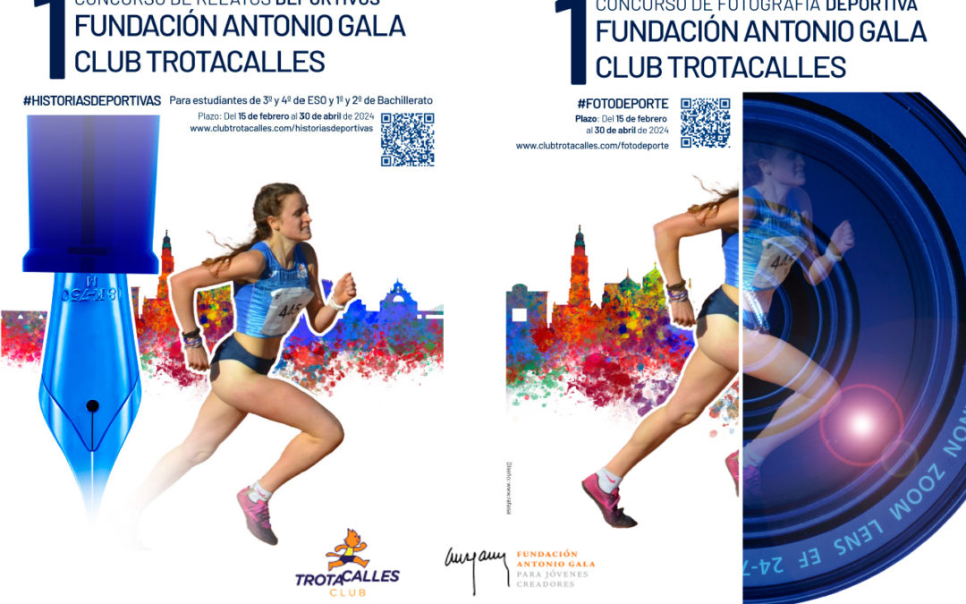 El Club Trotacalles y la Fundación Antonio Gala unen fuerzas para promover deporte y cultura en Córdoba con dos innovadores concursos
