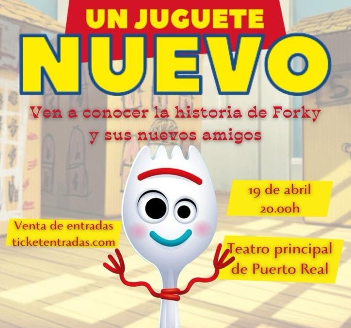 El Teatro Principal de Puerto Real acoge el 19 de abril el Show Infantil ‘Ha llegado un juguete nuevo’ a beneficio de Madre Coraje