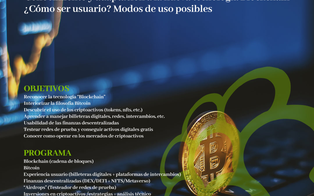 Aprende sobre blockchain y criptoactivos de forma práctica con este curso de la FCTA