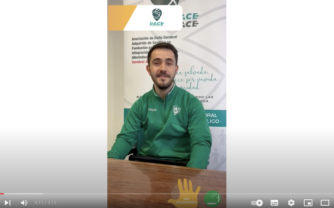 Asociación DACE celebra el Homenaje al Voluntariado Andaluz organizado por FANDACE
