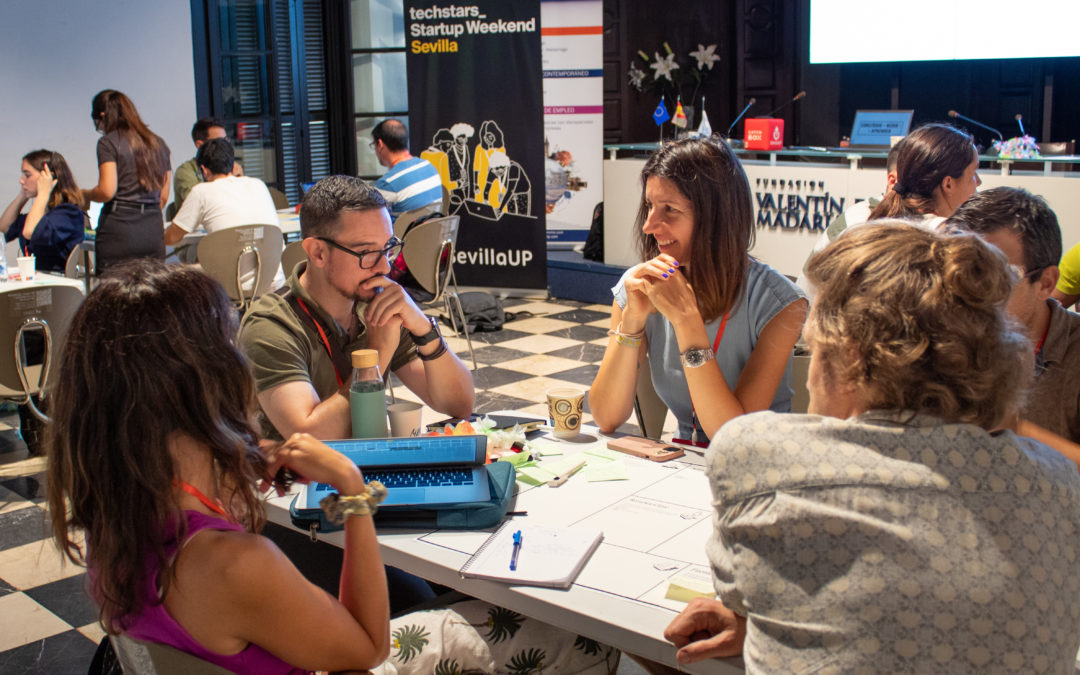 Últimas entradas para el evento emprendedor 27º Techstars Startup Weekend Sevilla del 5 julio en la Fundación Valentín de Madariaga y Oya