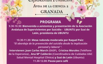 El Centro Cultural CajaGranada acoge la presentación de la Asociación Andaluza de Supervivientes por Suicidio de un Ser Querido