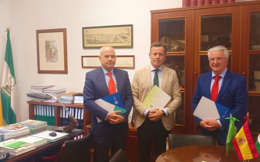 CEU Andalucía colaborará con COITAND para impulsar nuevas acciones formativas