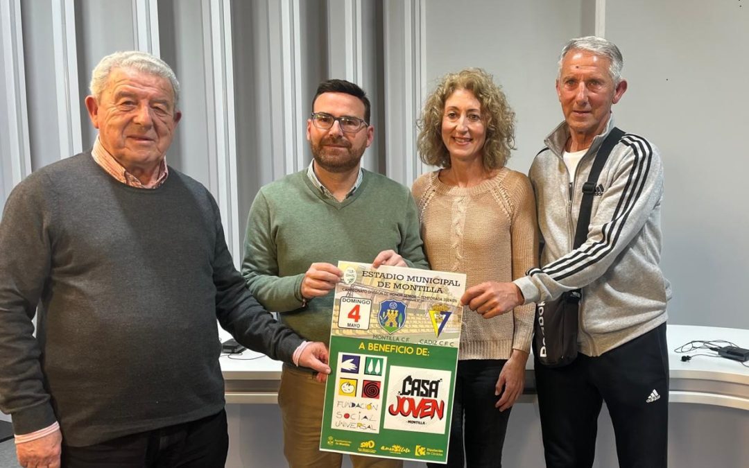 Montilla CF destinará a la Casa Joven de FSU el beneficio del último partido de esta temporada