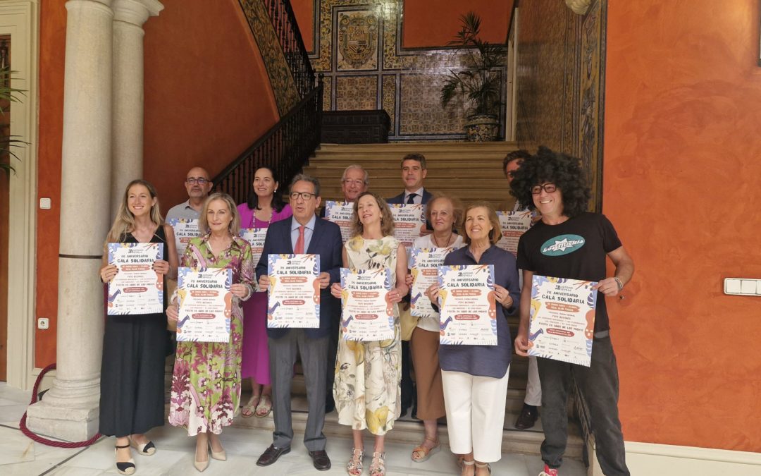 Autismo Sevilla presenta el cartel de su 25 Gala Solidaria por el Autismo en la sede de la Fundación Cajasol