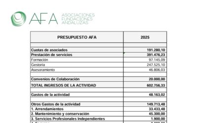 Presupuestos 2025