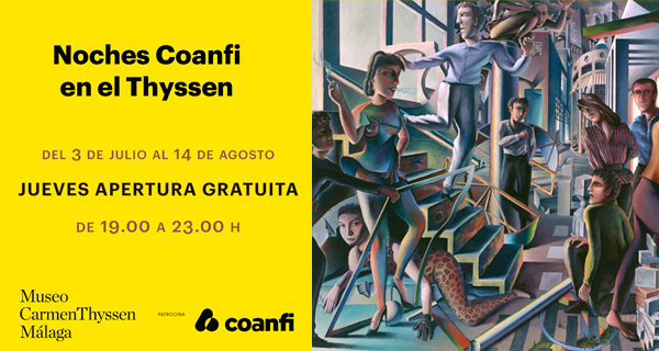 «Noches Coanfi en el Thyssen» con acceso gratuito los jueves de 19 a 23 horas