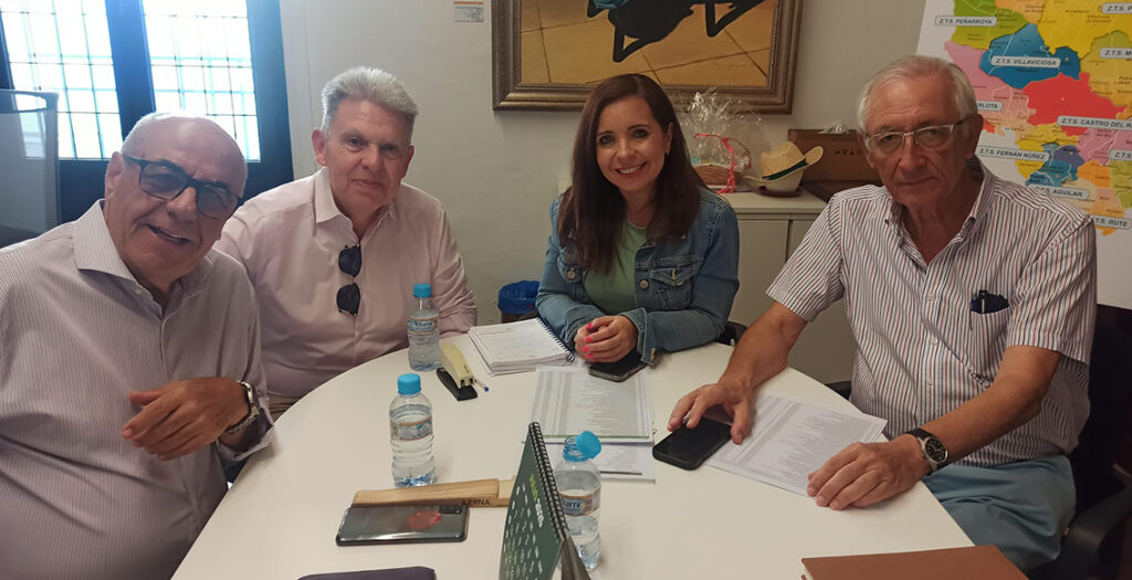 El Banco de Alimentos mantiene un encuentro institucional con Derechos Sociales de la Diputación de Córdoba
