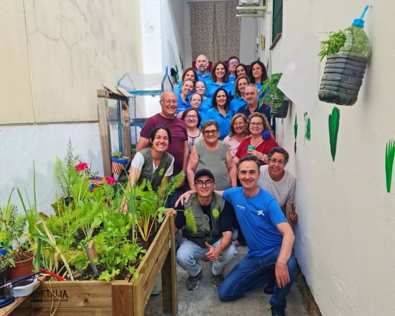 La Fundación Somos Naturaleza y Fundación «la Caixa» celebran el éxito del proyecto «Sembrando sonrisas a cualquier edad»