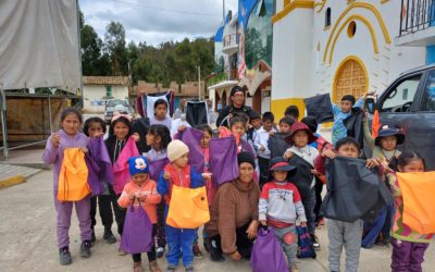 Más de 31.000 kilos de ayuda infantil y educativa viajan de España a Perú de la mano de la Fundación Madre Coraje
