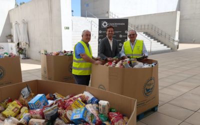 Este verano, los ciclos culturales de CajaGranada Fundación recaudan más de 10.000 kg de alimentos para familias en situación de vulnerabilidad