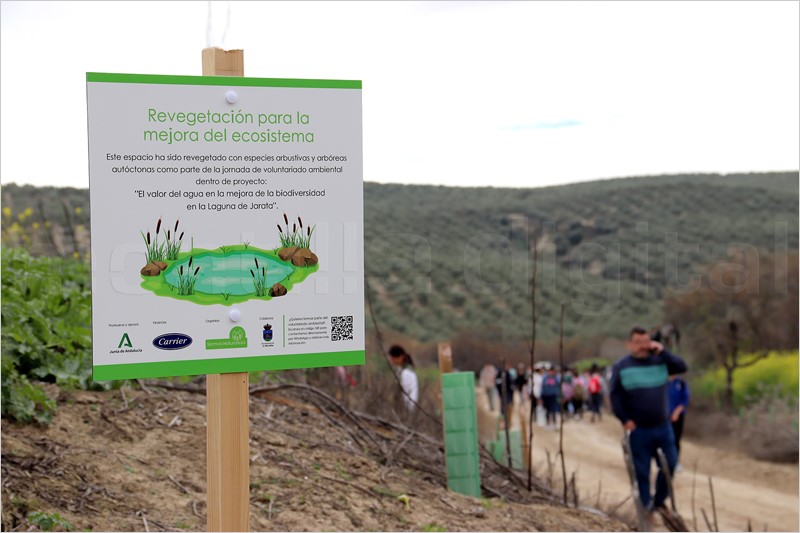 Balance positivo del proyecto «El valor del agua y la biodiversidad en la Laguna de Jarata»